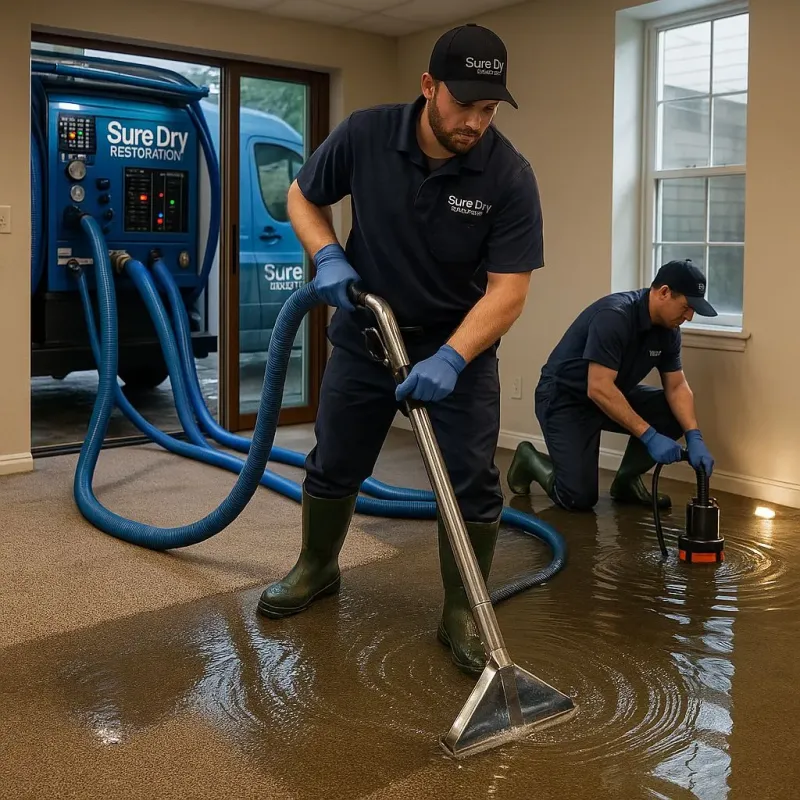 Water Extraction and Removal process in Danville, AR